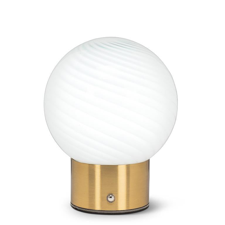 Swirl Ball LED Lamp