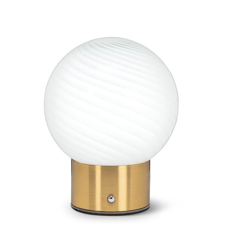 Swirl Ball LED Lamp
