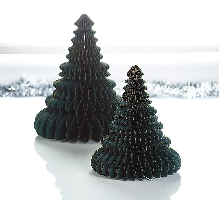 Green Pleat Fancy Tree