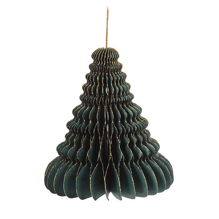 Pleat Fancy Tree Ornament