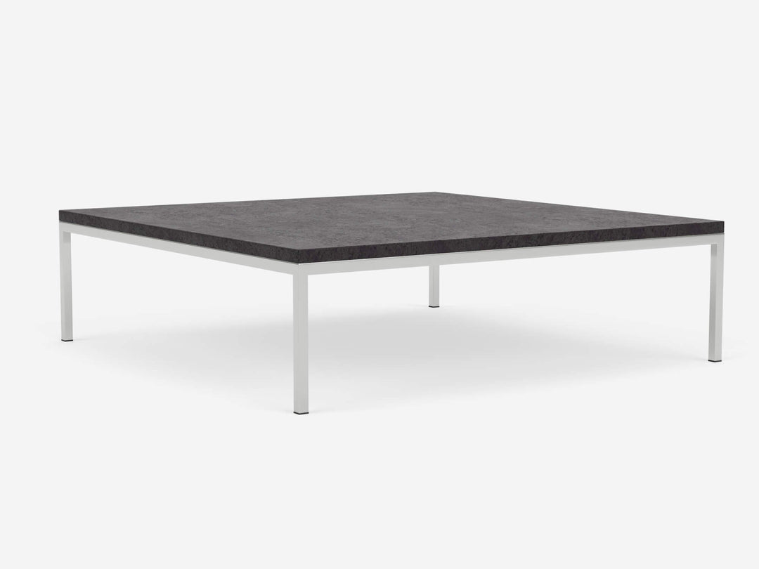 Custom Square Coffee Table with Granite Top