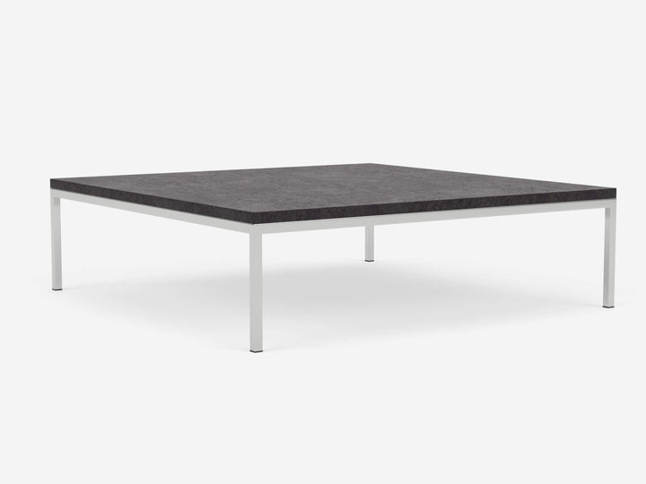 Custom Square Coffee Table with Granite Top