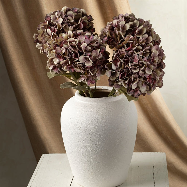 Faded Hydrangea Stem, Purple