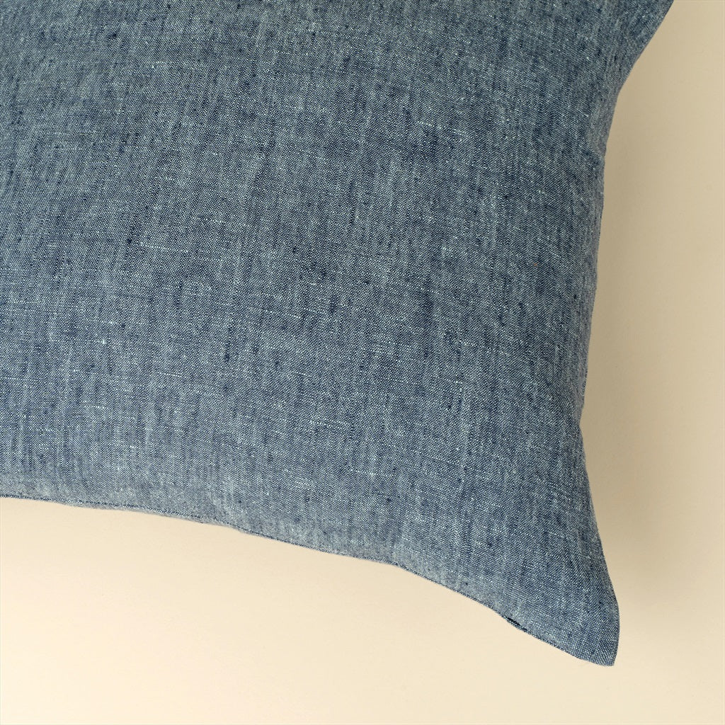 Chambray Denim Cushion 20x20