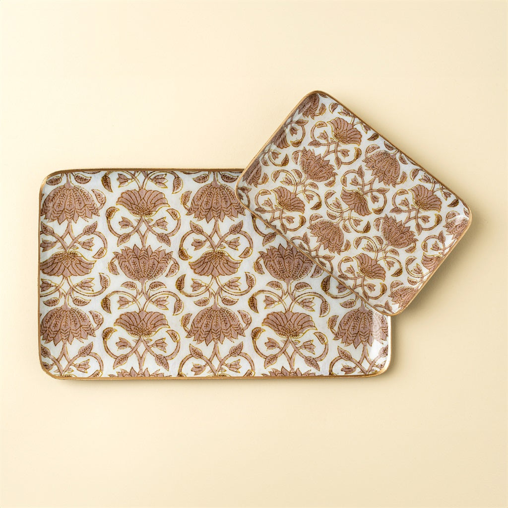 Loti Enameled Tray, Large