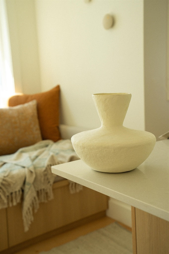 Selena Paper Mache Vase