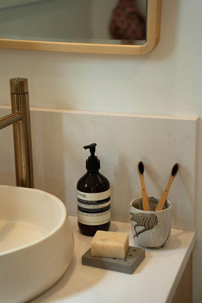 Dots Concrete Soap Dish