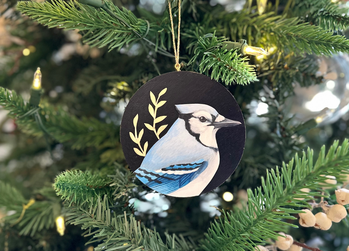 Tree Ornament - Blue Jay #1