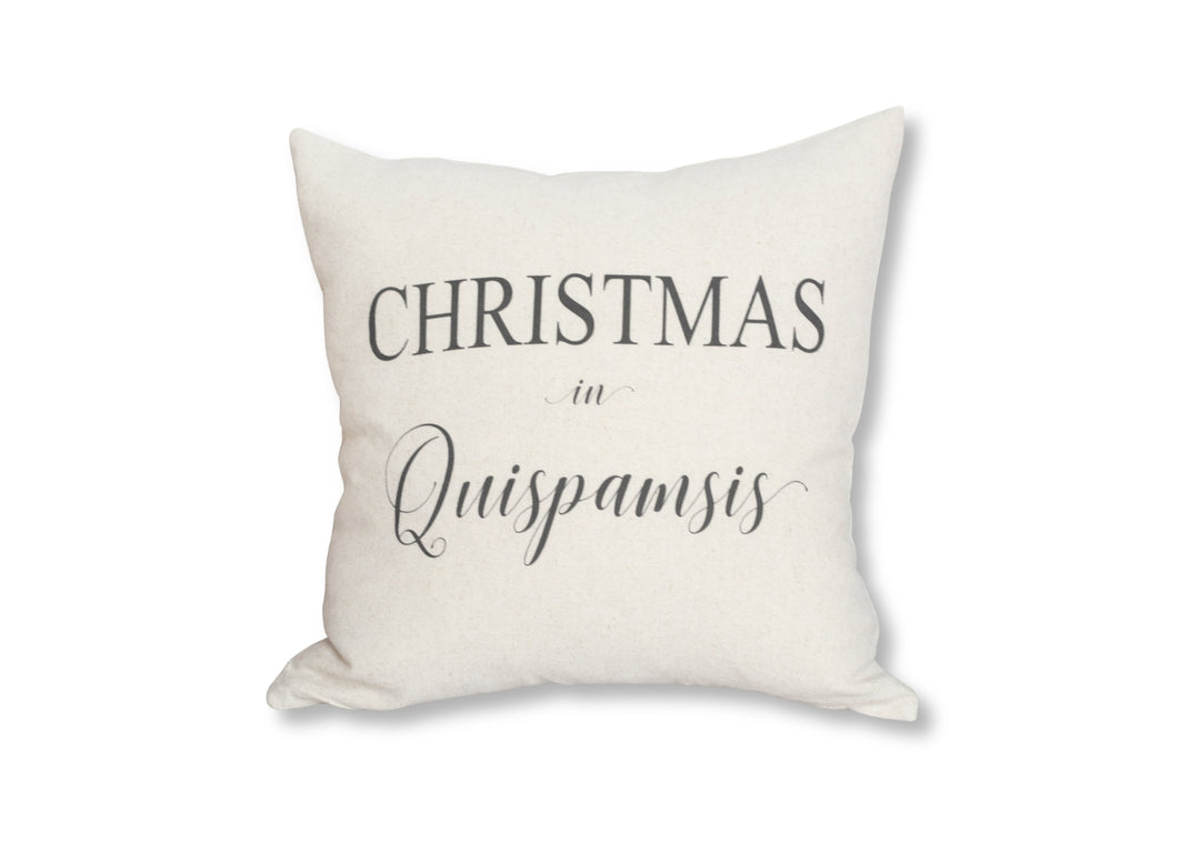Christmas in Quispamsis Cushion