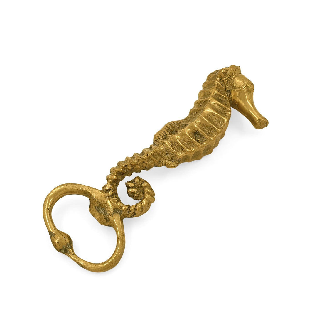 Seahorse Brass Bottle Opener