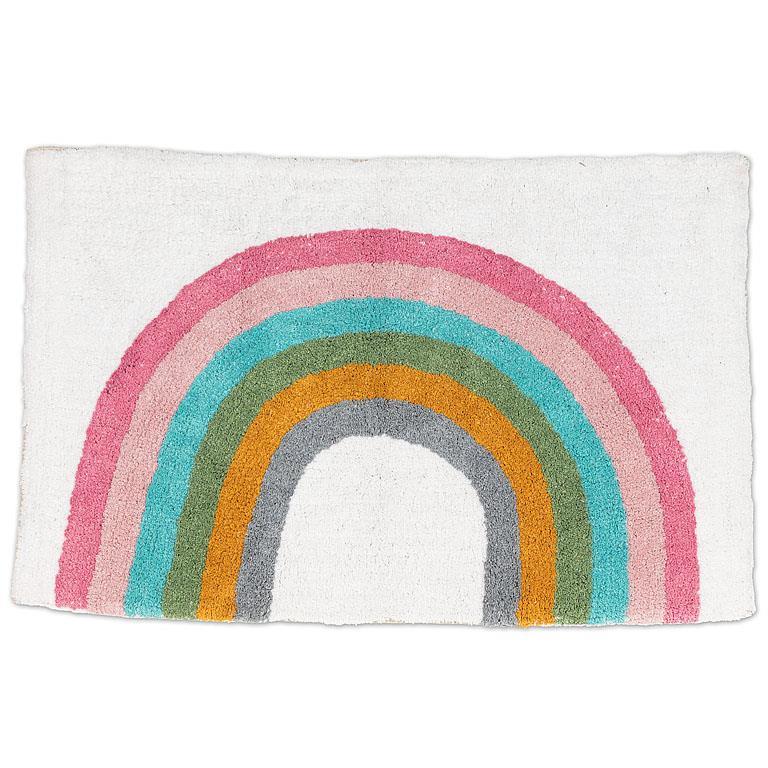 Rainbow Tufted Bathmat