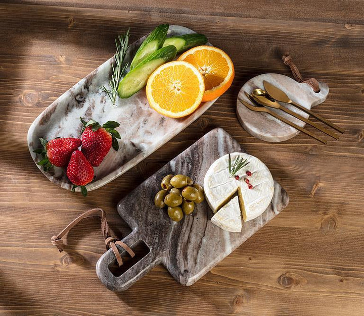 Marble Spoon Rest, Brown