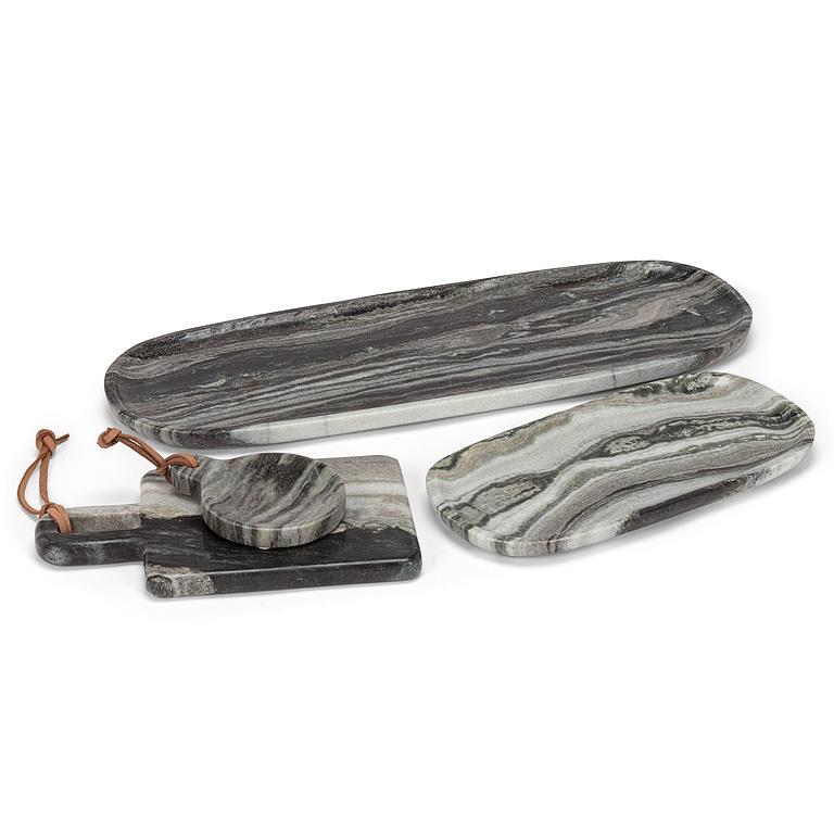 Marble Serving Board, Black