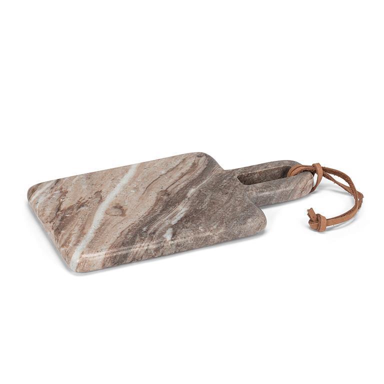 Marble Serving Board, Brown