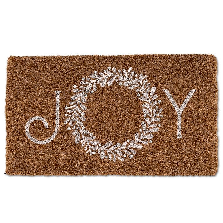 Wreath JOY Doormat