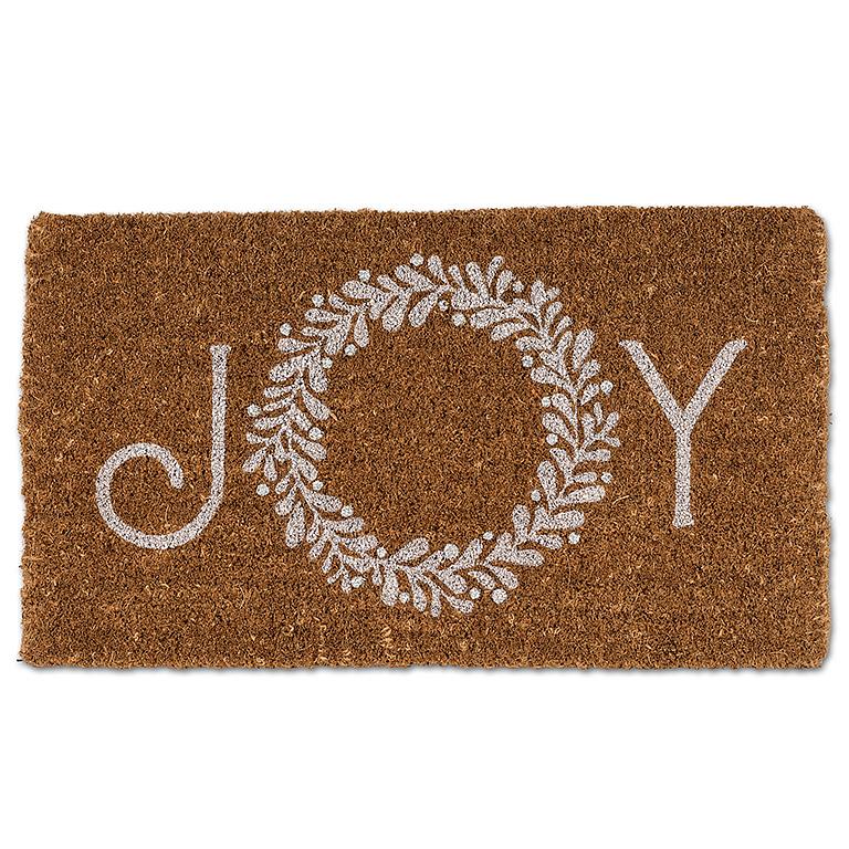 Wreath JOY Doormat by Abbott