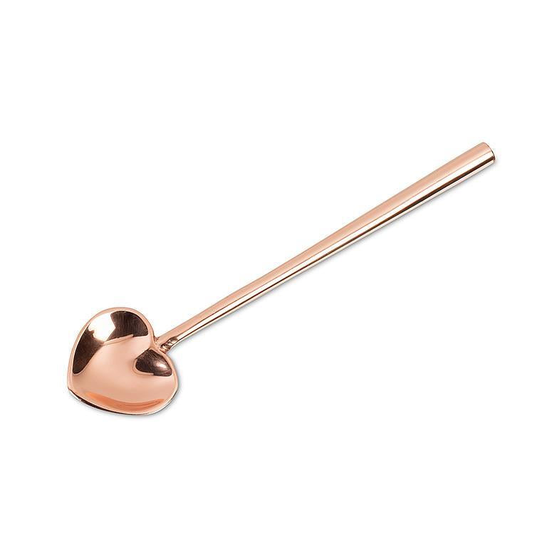 Rose Gold Heart Spoon
