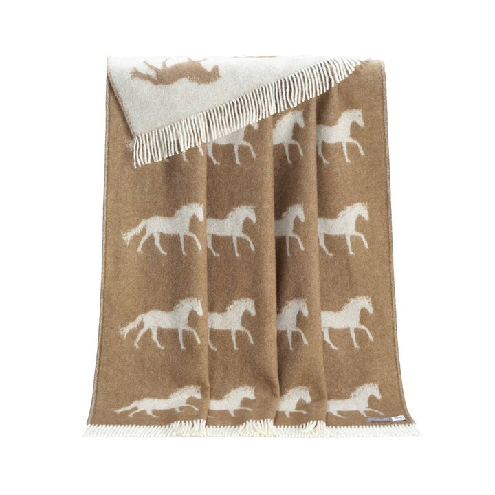 Horse Wool Throw