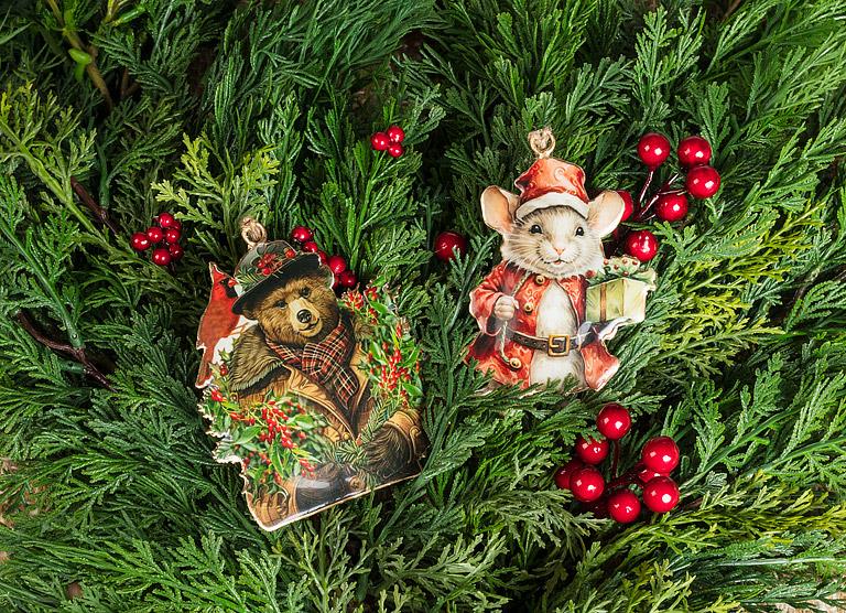 Christmas Mouse Ornament