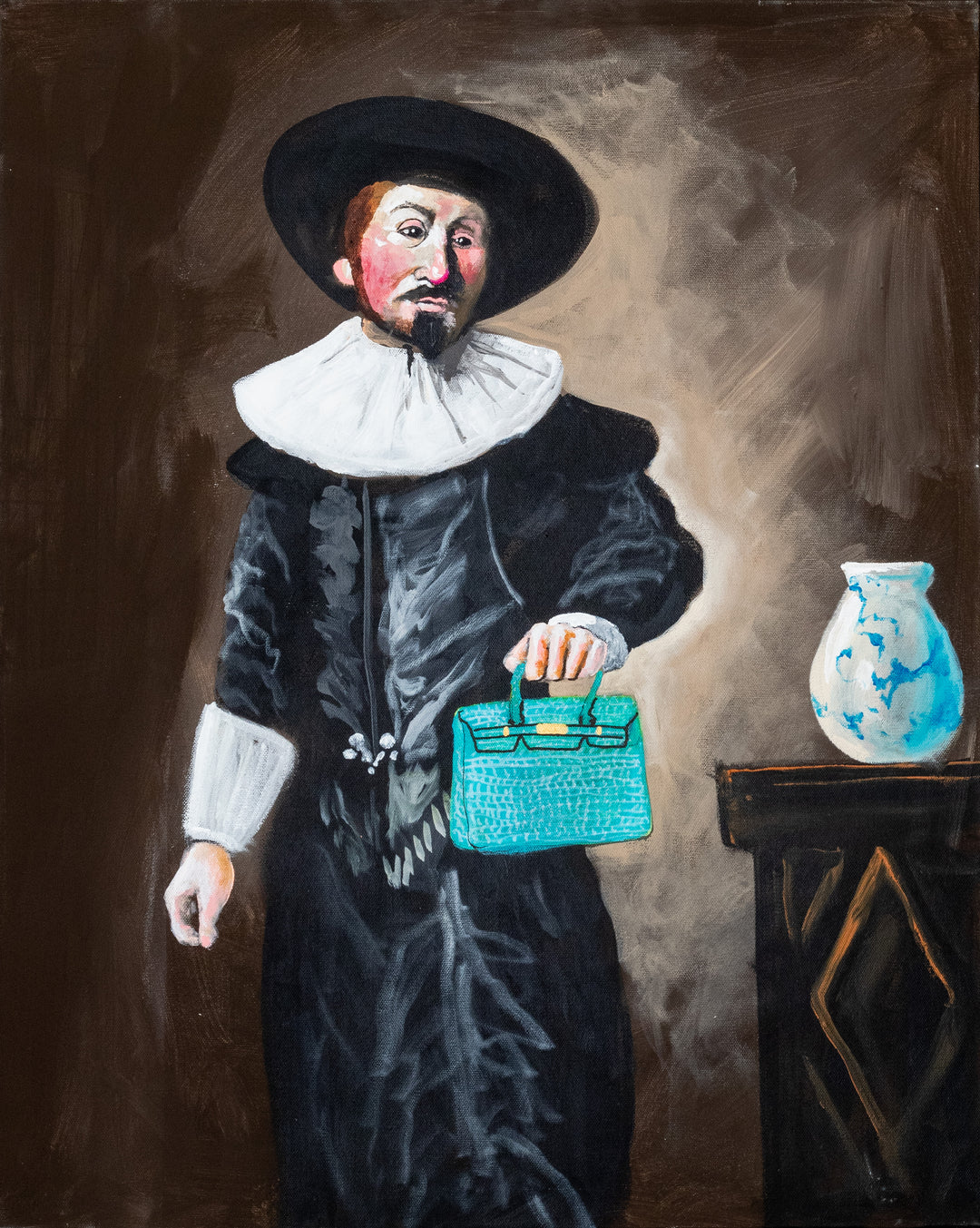 Matchy-match! | Acrylic Painting on Canvas by Robert Moore