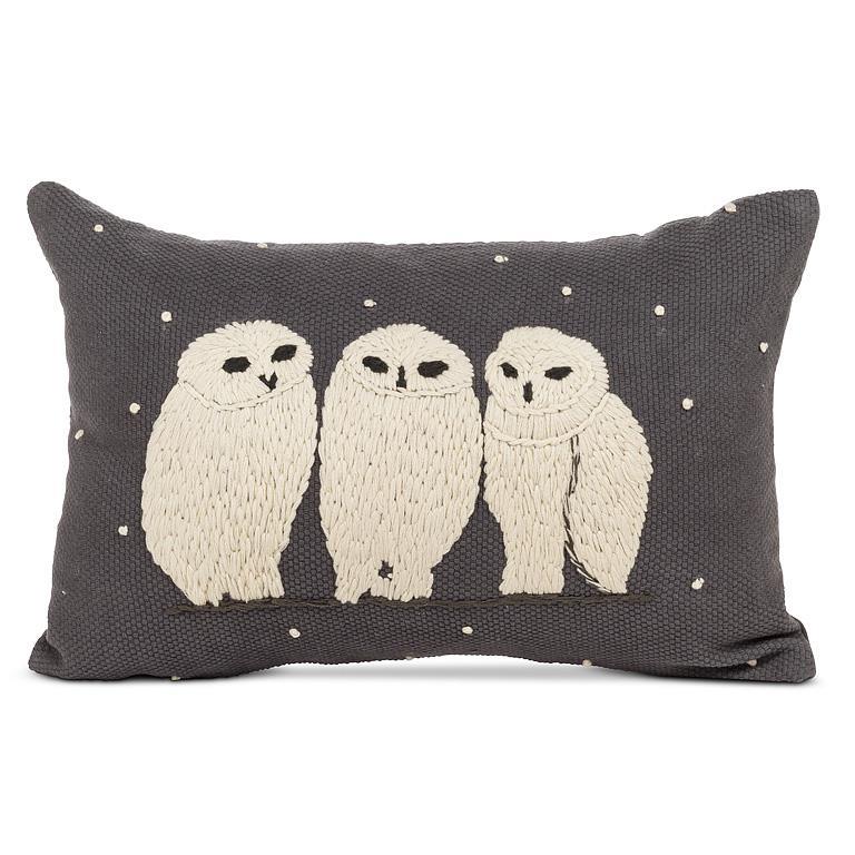 3 Snowy Owl Cushion