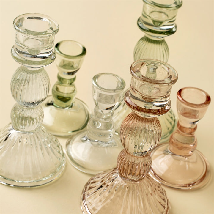 Callista Candleholder, Clear