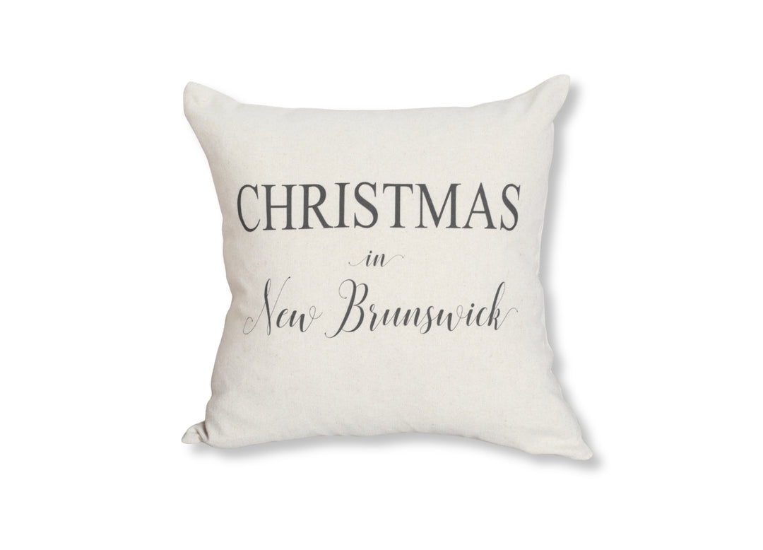 Christmas in New Brunswick Cushion