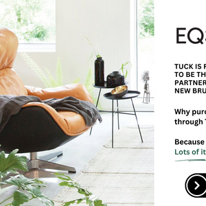 Purchase your EQ3 Occasional chair(s) through Tuck & Save Money!