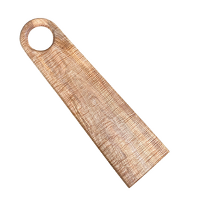 Long Paddle Board - Ribbon Maple Wood