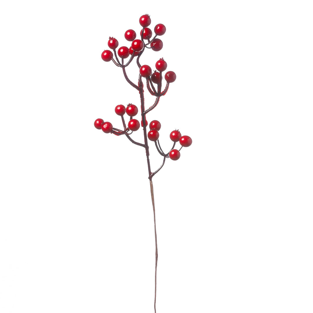 Berries Spray, Red