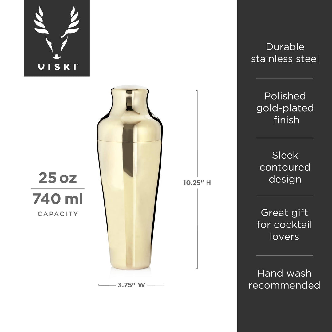 Belmont Gold Cocktail Shaker