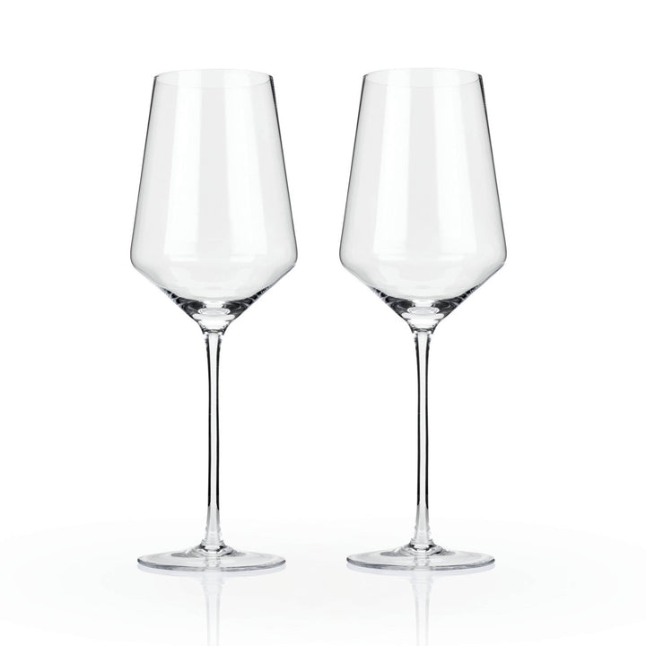 Raye Crystal Bordeaux Glasses - Set of 2