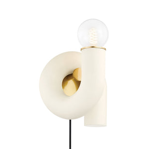 Jolie Plug-In Wall Sconce