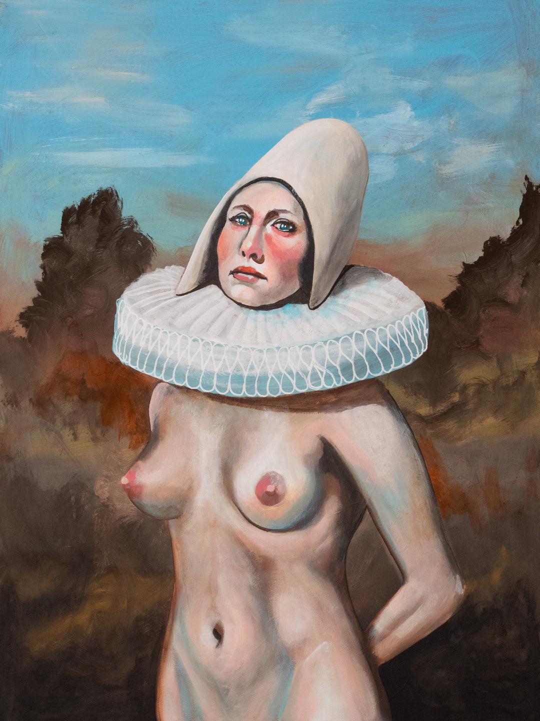 Collared | Acrylic Painting on Canvas by Robert Moore