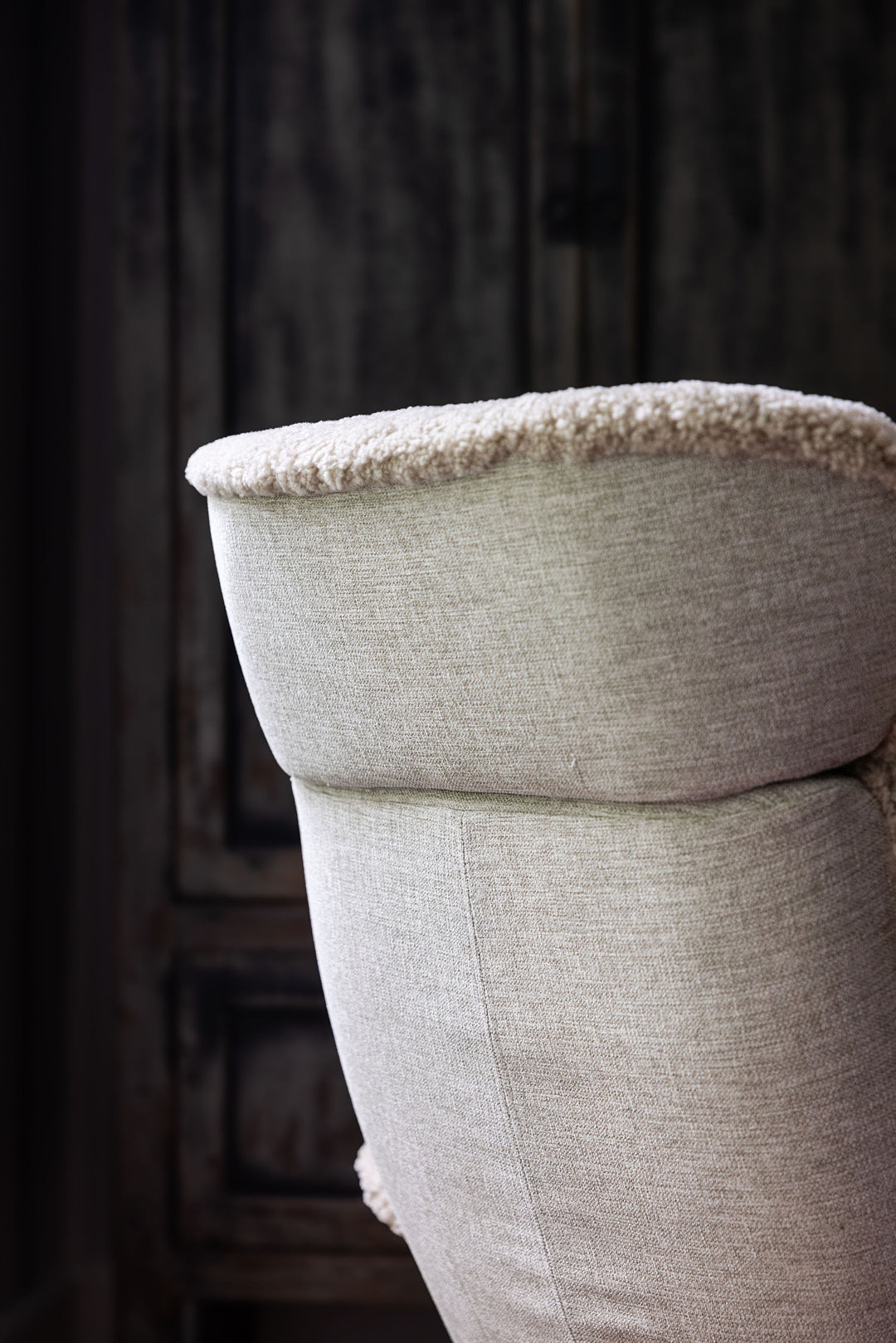 Timeout High Chair & Footstool Sheepskin