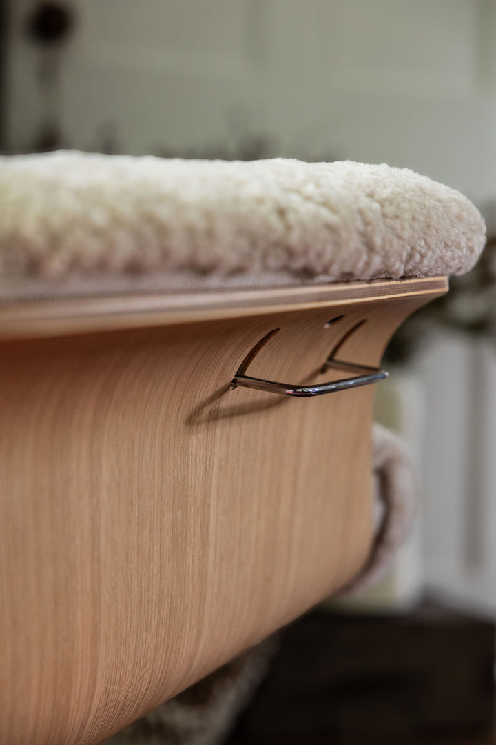 Timeout High Chair & Footstool Sheepskin