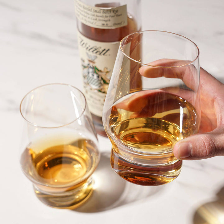 Raye Crystal Whiskey Glasses - Set of 2