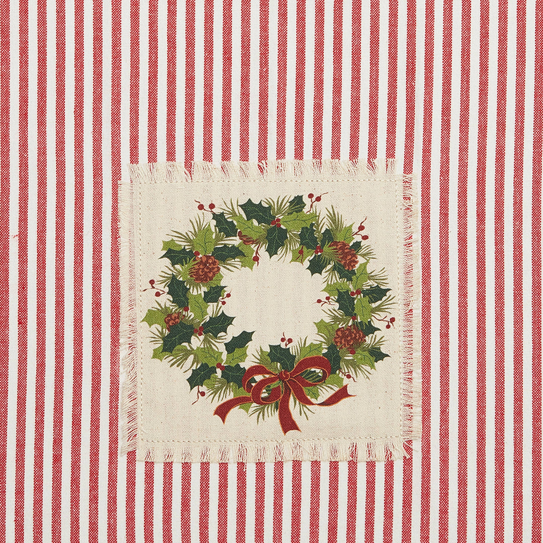 Holiday Wreath Kitchen Towel