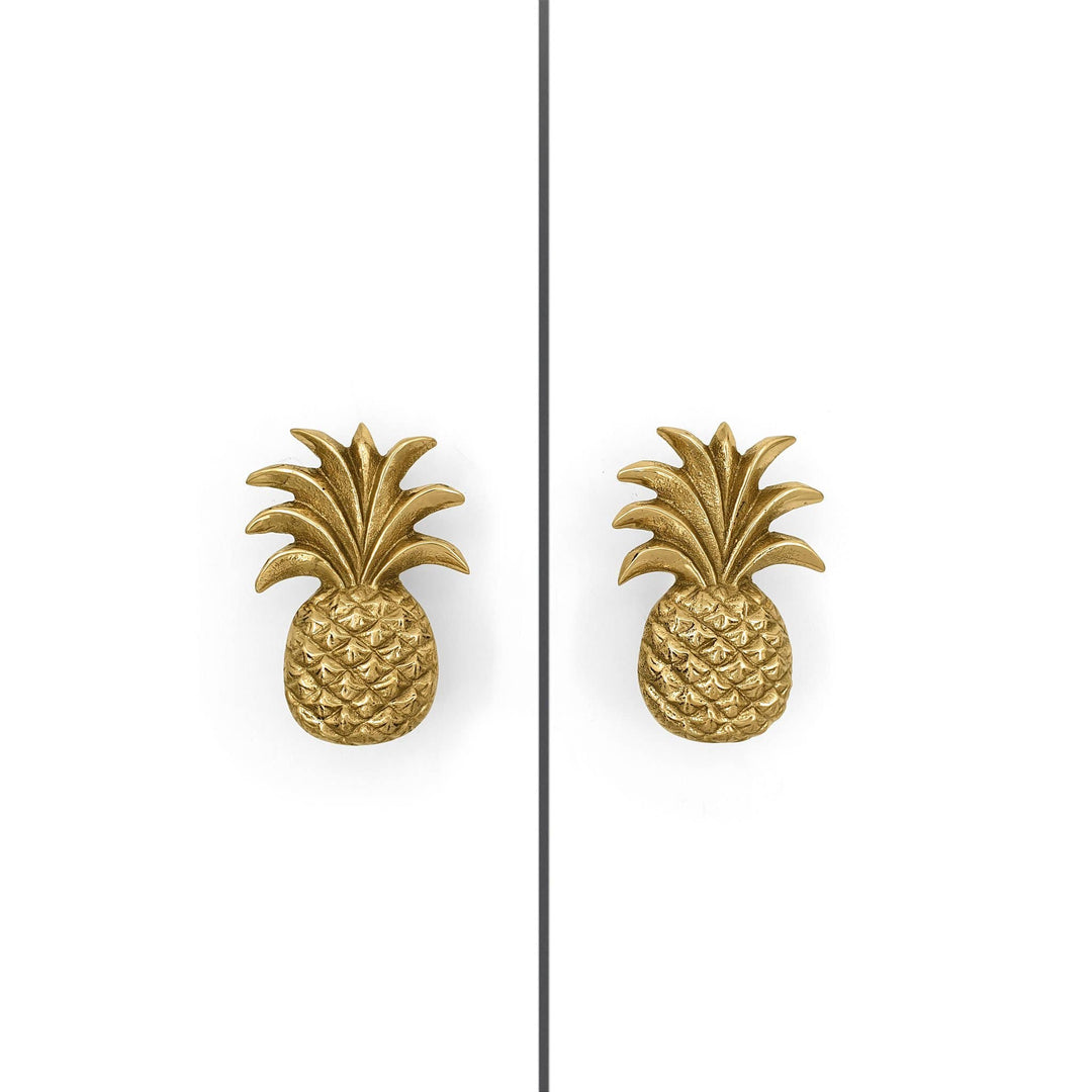 Pineapple Brass Knob