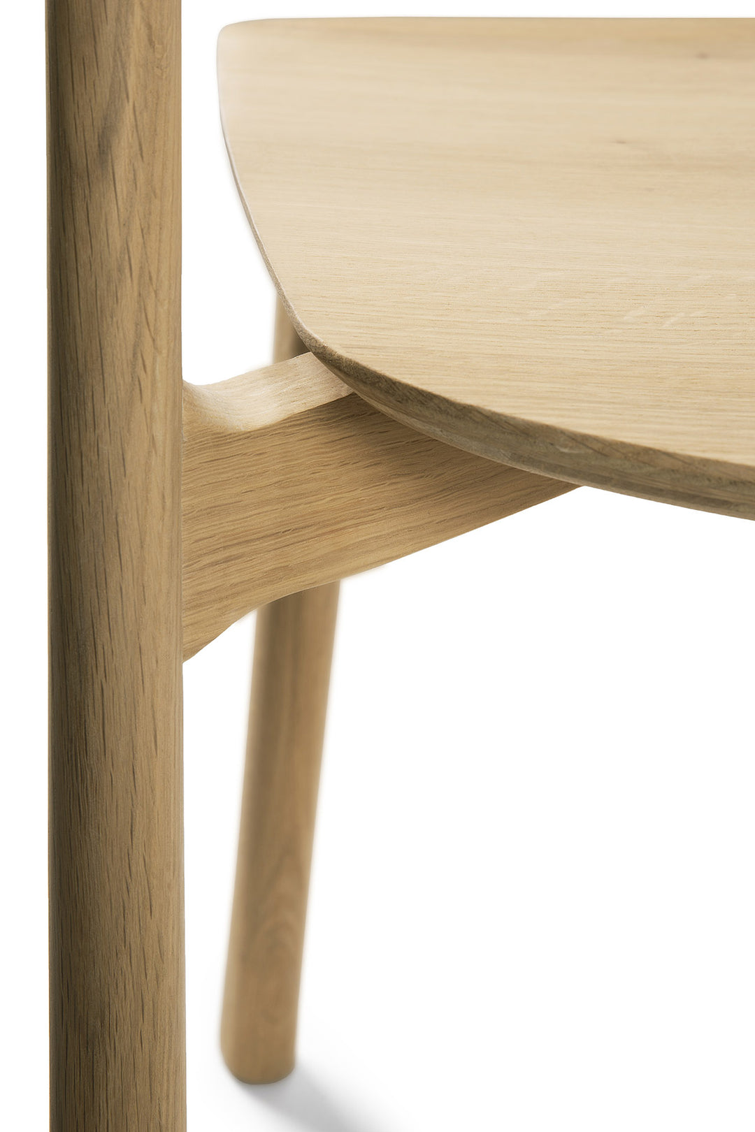 Bok Dining Chair in Natural Varnished Oak