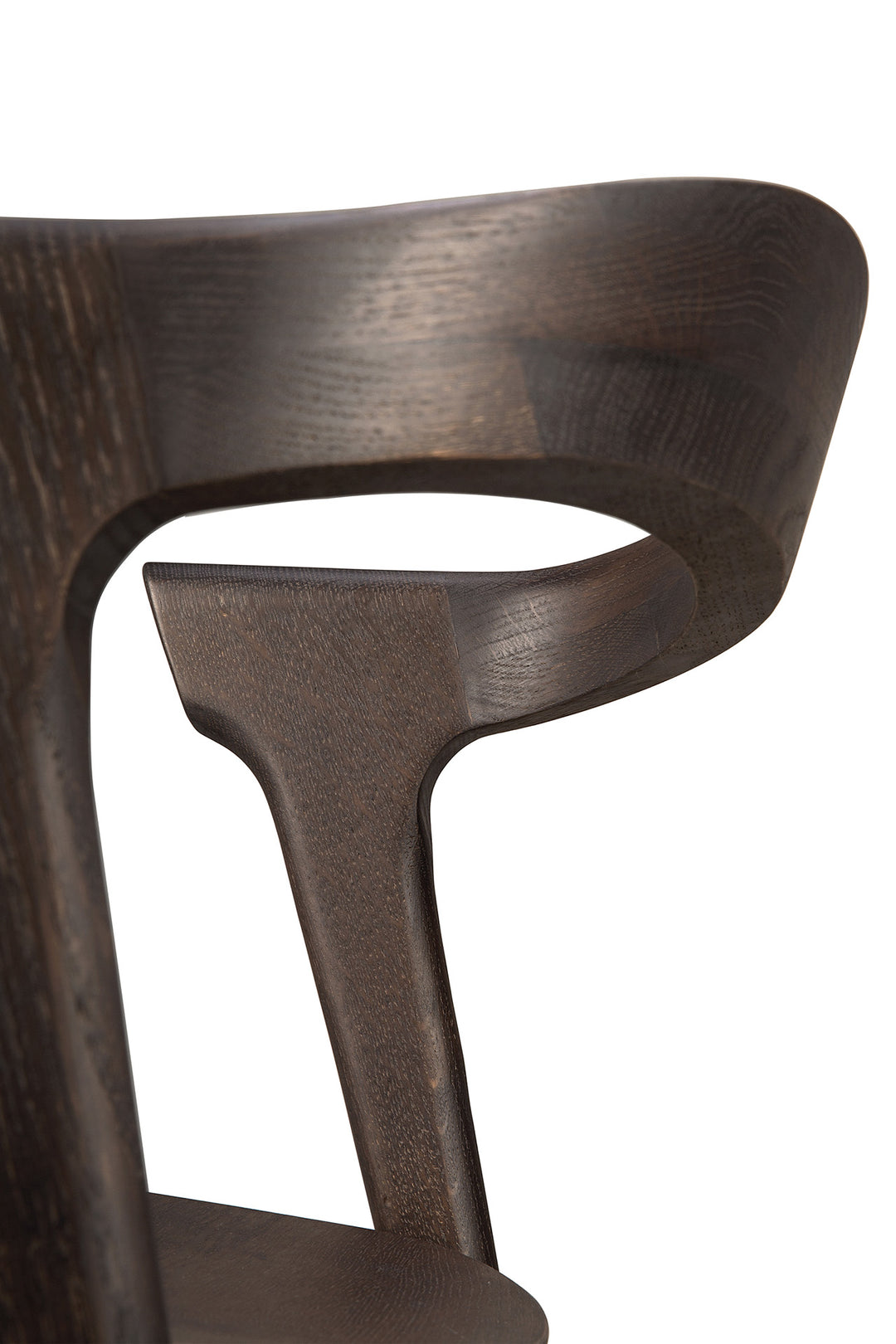 Bok Dining Chair in Brown Varnished Oak