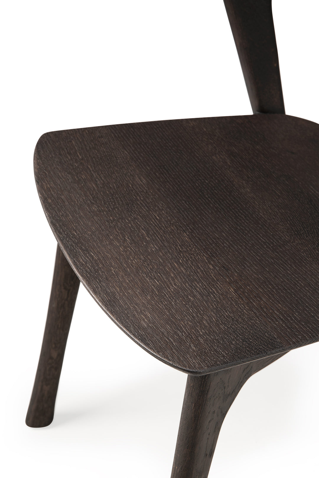 Bok Dining Chair in Brown Varnished Oak