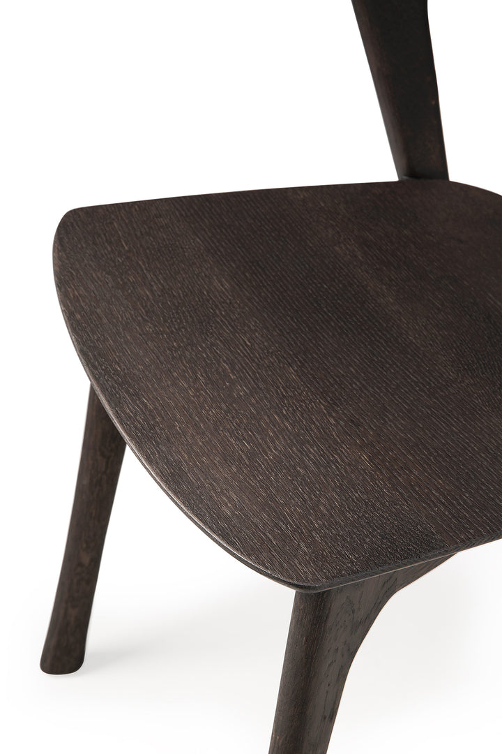 Bok Dining Chair in Brown Varnished Oak