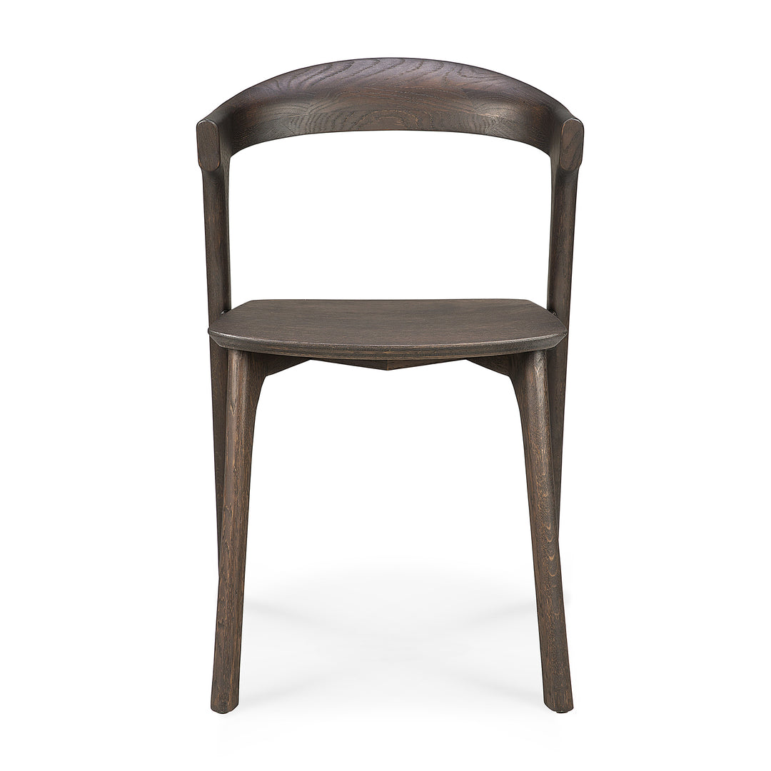 Bok Dining Chair in Brown Varnished Oak