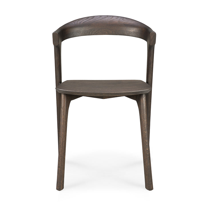 Bok Dining Chair in Brown Varnished Oak
