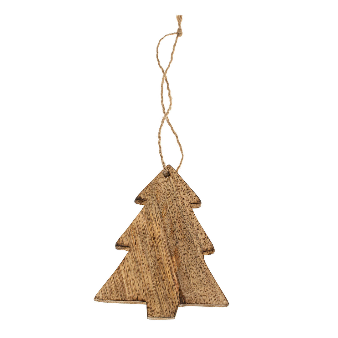 Wooden Tree Ornament