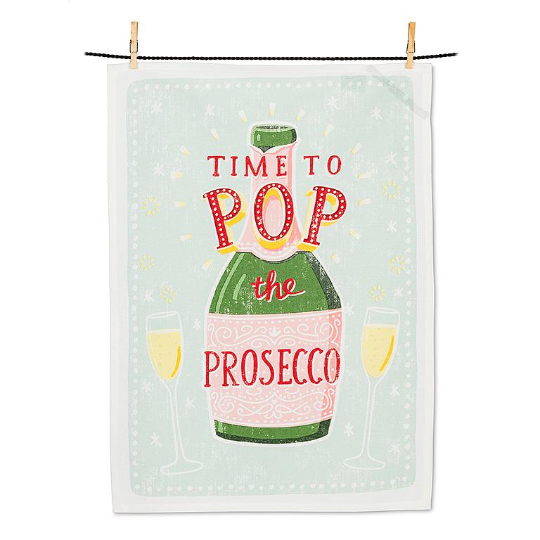 Pop Prosecco Kitchen Towel