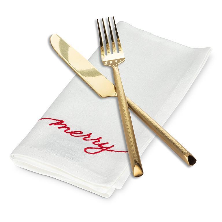 Merry Stitch Napkin