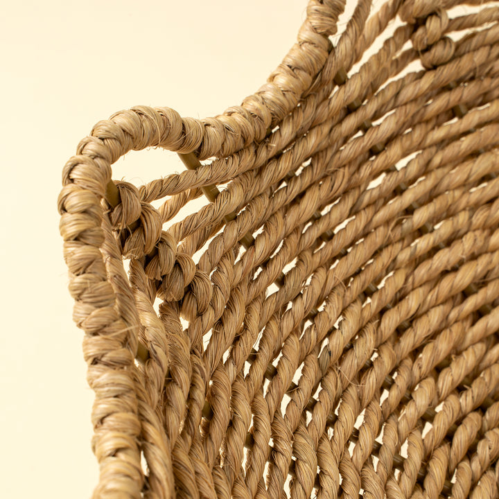 Cleo Scalloped Basket
