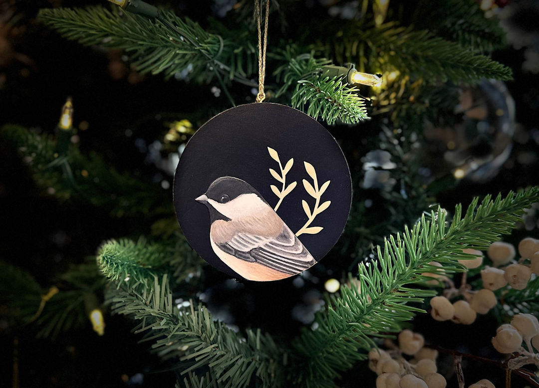 Tree Ornament - Chickadee #2